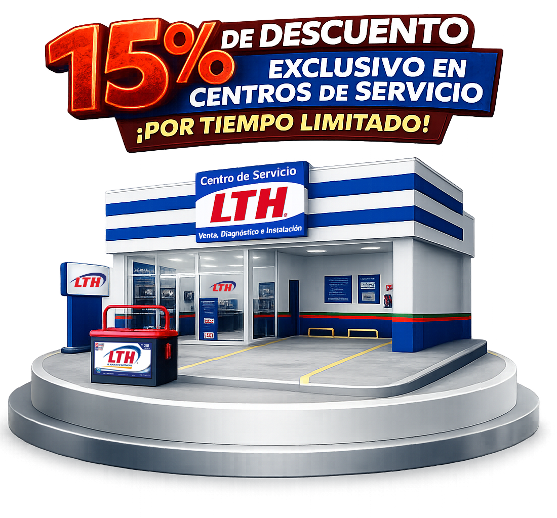 15% de descuento exclusivo en Centros de Servicio LTH